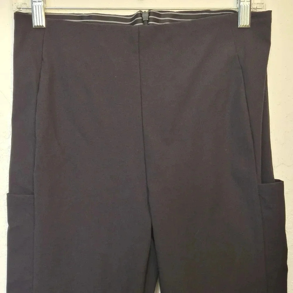 Athleta | Black Wander Slim Nylon Pants Sz 6 - Picture 7 of 11